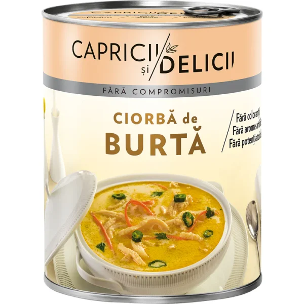 CIORBA DE BURTA CAPRICII SI DELICII 400G
