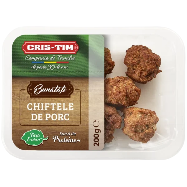 CHIFTELE PORC 200G CRISTIM