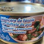 MANCARE DE FASOLE CU CHIFTELE DE PUI CONSERVA 300G