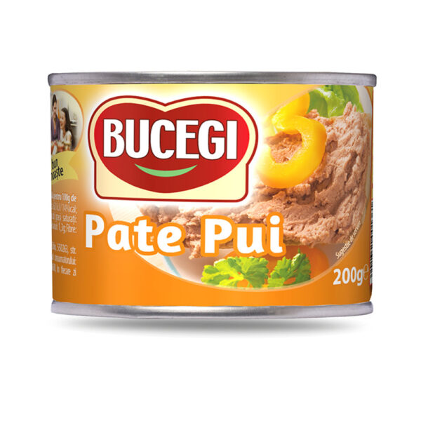 PATE PUI BUCEGI/ ARDEALUL/ SADU/ ANTEFRIG 200G