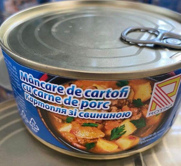 MANCARE DE CARTOFI CU CARNE DE PORC CONSERVA 300G