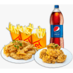 SMART FAMILY(ARIPIOARE PUI 200G+STRIPS PUI 150G+CARTOFI 200G+2XPEPSI 0,5L)