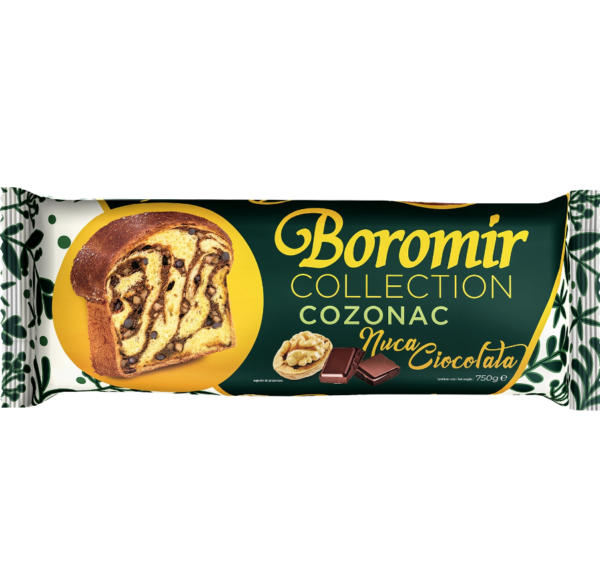 COZONAC BOROMIR NUCA CIOCOLATA 500G