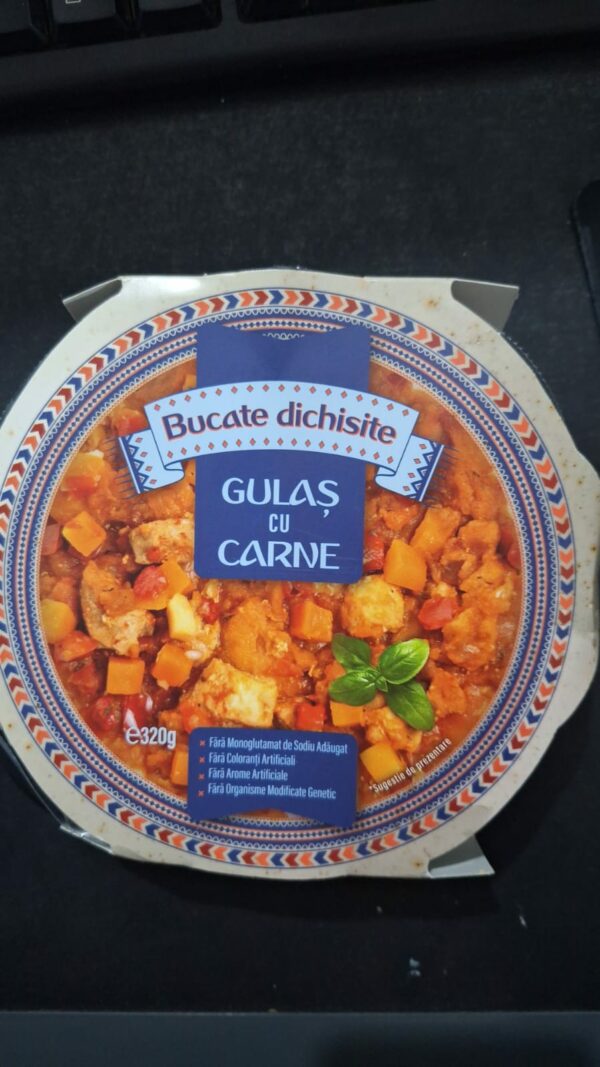 GULAS CU CARNE 320G MANCARURI DICHISITE