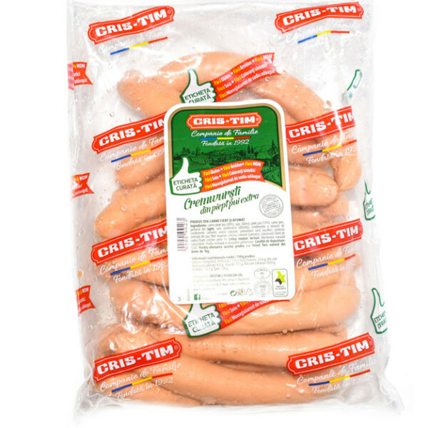 CREMWURSTI PIEPT PUI CRISTIM PUNGA 1KG