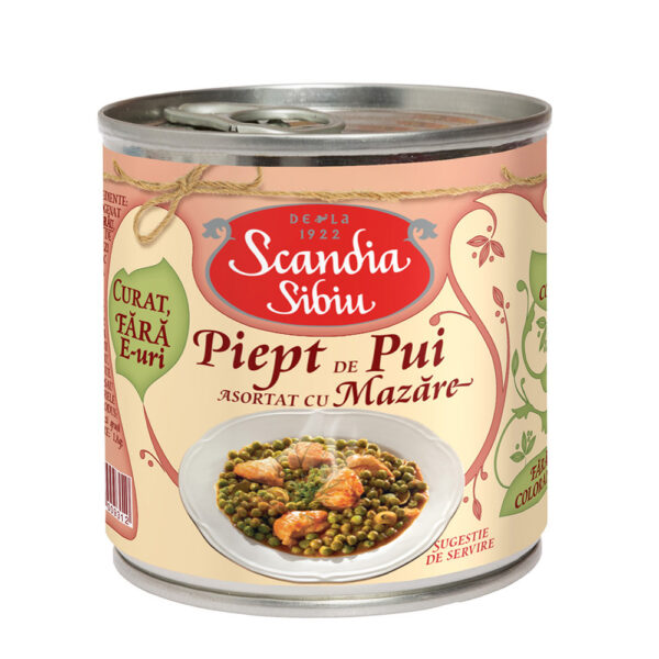 MAZARE CU PIEPT DE PUI SCANDIA SIBIU 400G