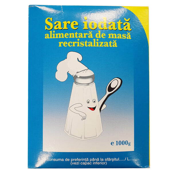 SARE IODATA RECRISTALIZATA 1KG