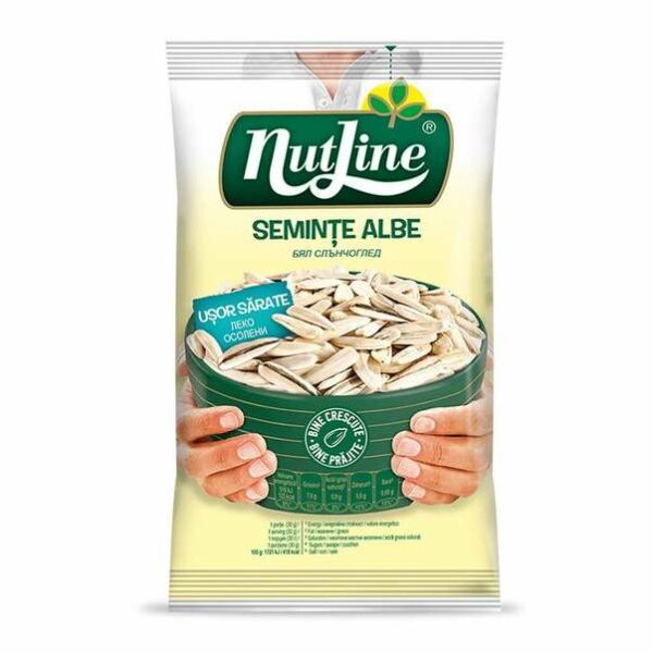 SEMINTE ALBE DE FLOAREA SOARELUI NUTLINE 100G