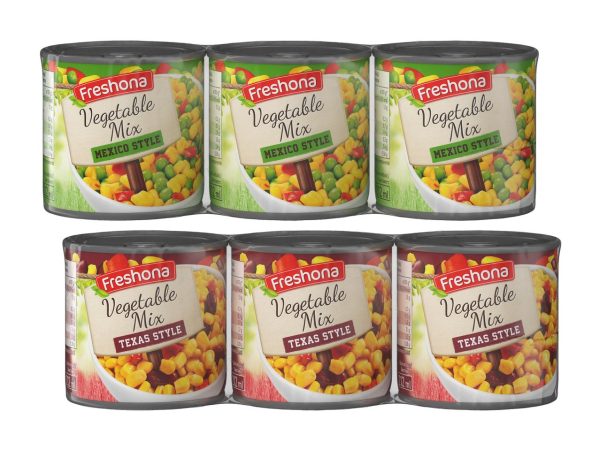 MIX LEGUME TEXAS/MEXICO 212ML FRESHONA