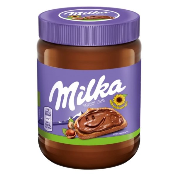 MILKA CREMA CACAO SI ALUNE 600G