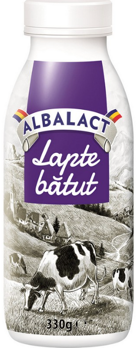 LAPTE BATUT ALBALACT 330G