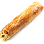 STRUDEL CU UMPLUTURA DE BRANZA SI STAFIDE 110G