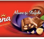 POIANA CIOCOLATA LAPTE SI STAFIDE 80G