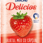 DANONE DELICIOS CU CAPSUNI 125G