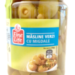 FINE LIFE MASLINE VERZI CU MIGDALE 420G
