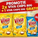 PROMOTIE 2xVIVA CHIPS 80G + 1 VIVA CHIPS 50G GRATIS