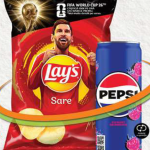 PROMOTIE LAY'S 125G + PEPSI ZMEURA 0.33L GRATIS
