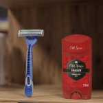 PROMO BIG GILLETTE BLUE 3 + DEODORANT STICK OLD SPICE 50 ML