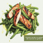 FASOLE VERDE CU PIEPT DE CURCAN LA GRATAR MOLDOVA 250G HIGH PROTEIN